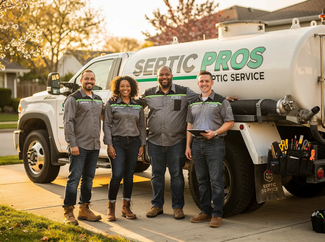 Septic Tank Pumping company in Honobia, OK